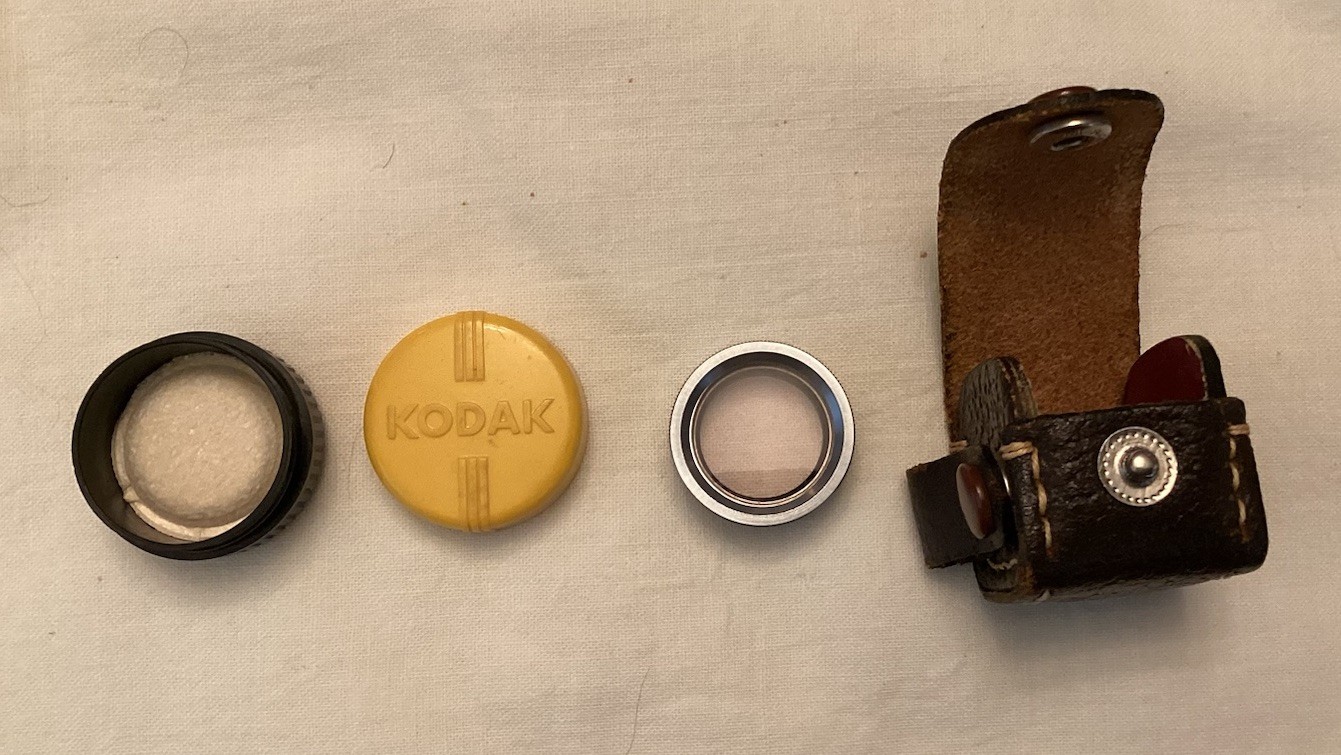 Kodak Series IV Filter Adapter Ring No. 44 w/Skylight Filter Made in the USA
