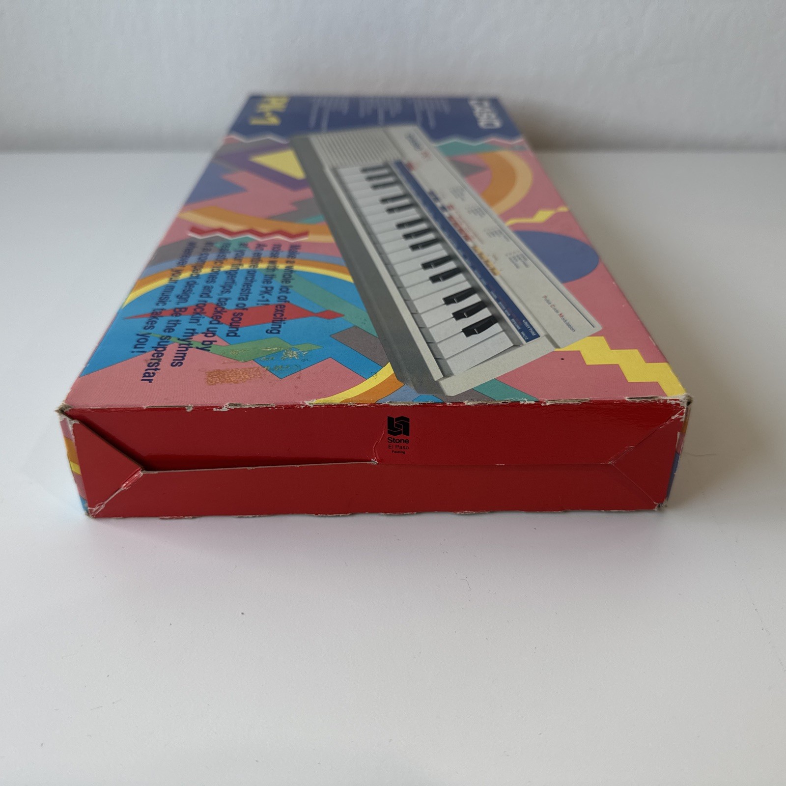 NEW OPEN BOX Vintage Casio PK-1 32-Key Electric Keyboard Pulse Code Modulation