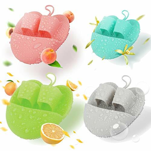 Silicone Face Cleanser and Massager brush for Sensitve, Delicate, Dry Skin (4pcs