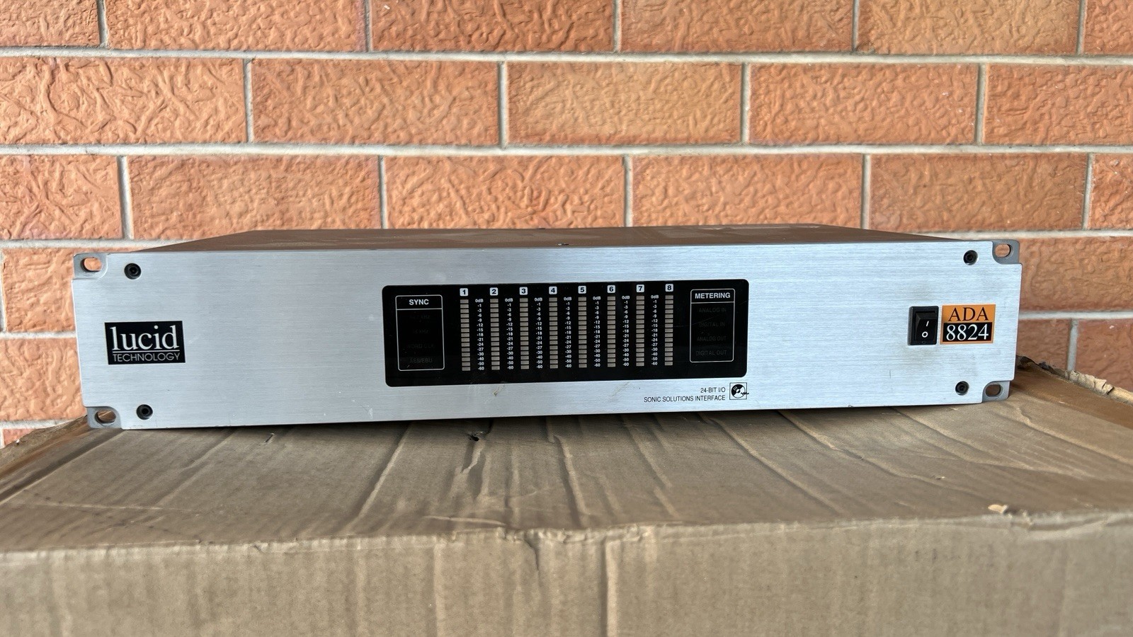 Lucid ADA8824 Eight Channel 24 Bit A/D Converter.