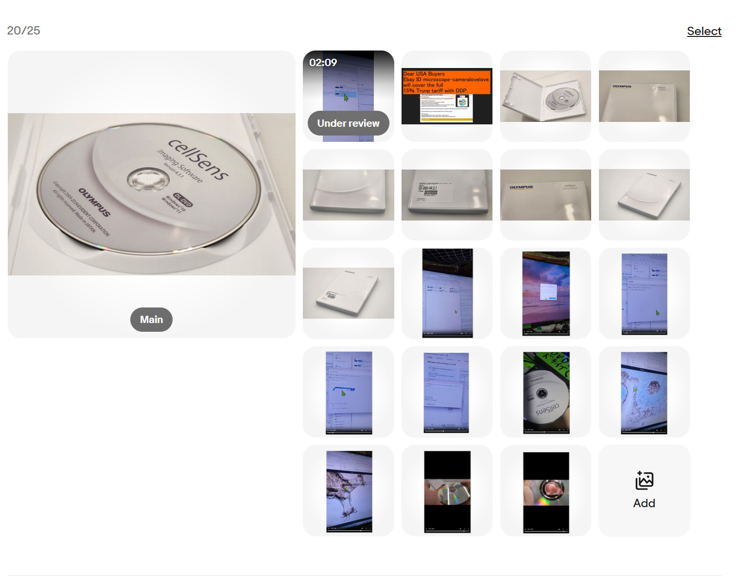 *Beautiful* Olympus cellSens imaging Software Version 4.3.1 DL-DVD 34886