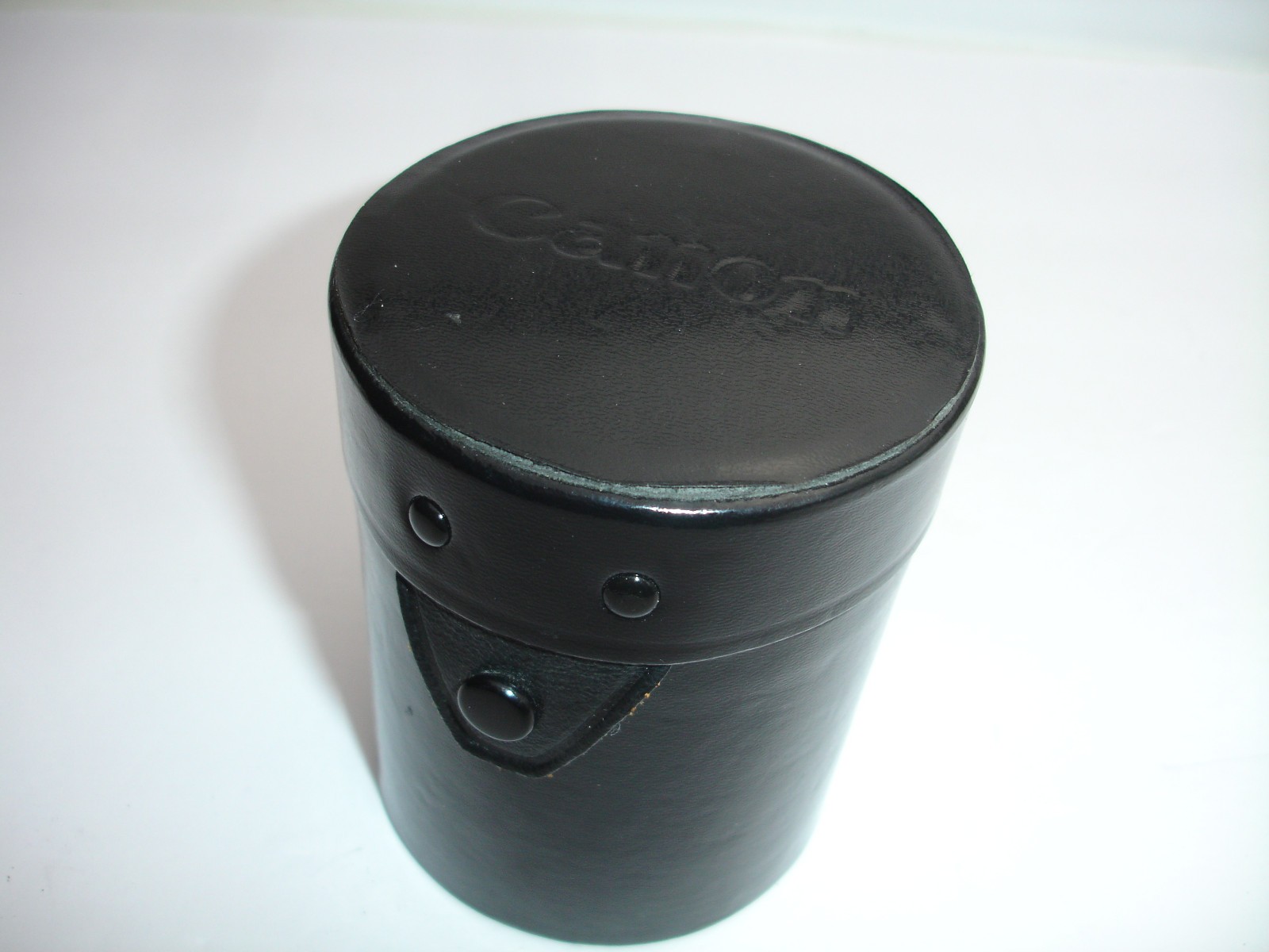 Canon Lens Case C 4" x 3", Vintage for 50mm 28mm 35mm 24mm lens  GUC