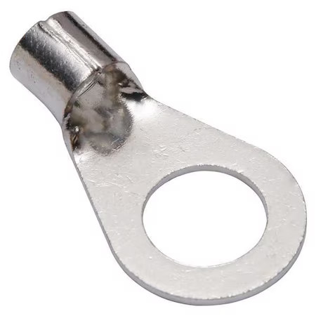 Burndy Yad2cm16e58 One-Hole Compression Lug, 2 Awg Max, 5/8 In Stud, Long