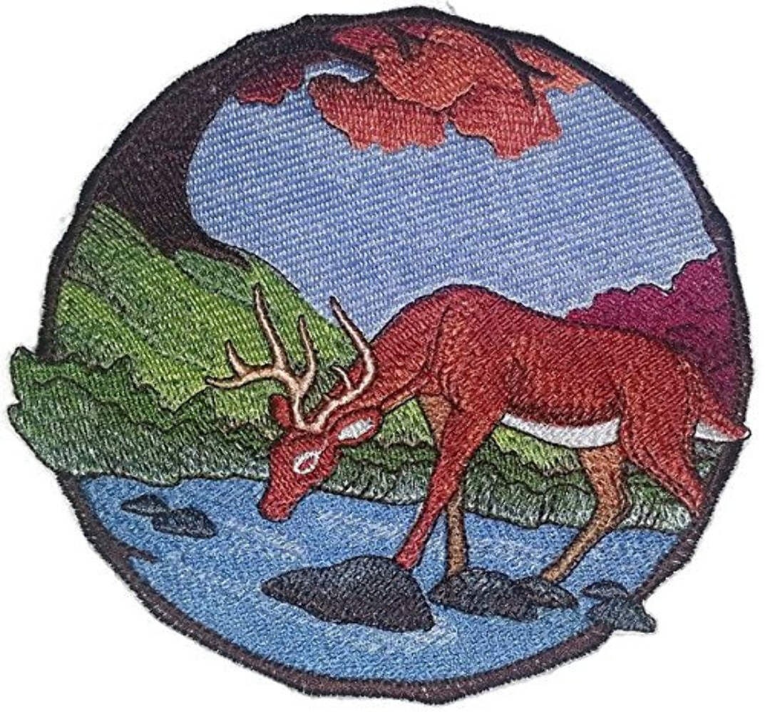 Nature Weaved in Threads, Amazing Animal Kingdom [Walk in The Woods Deer ] [Cust