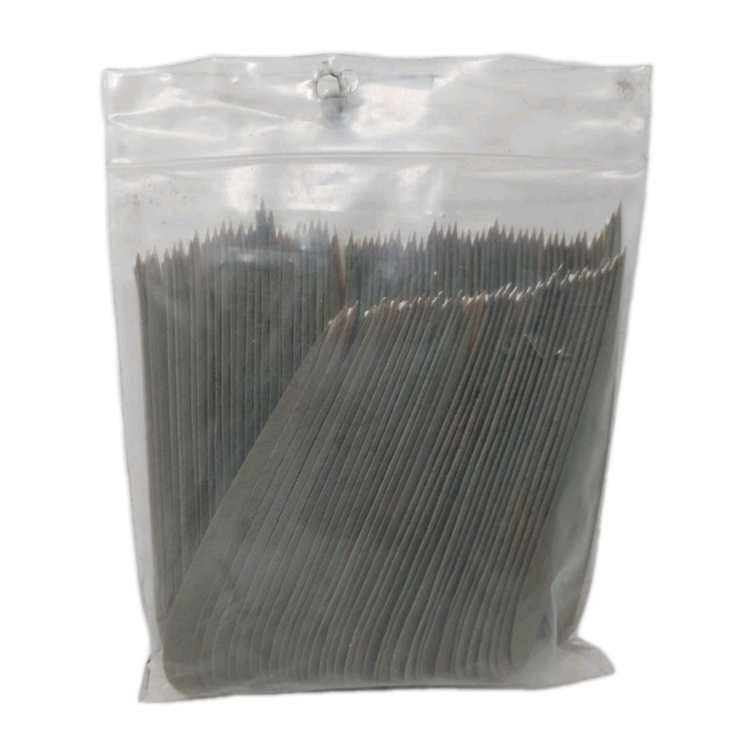 100pk Archery Arrow Feathers 5" Right Wing: Parabolic Brown