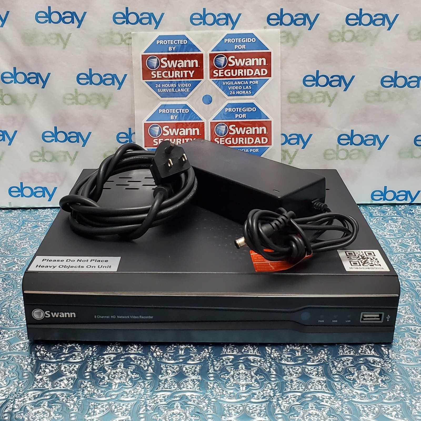 Swann SRNVR-87300H 3MP 2TB PoE HDD Network Video Recorder 8 Channel NVR 7300