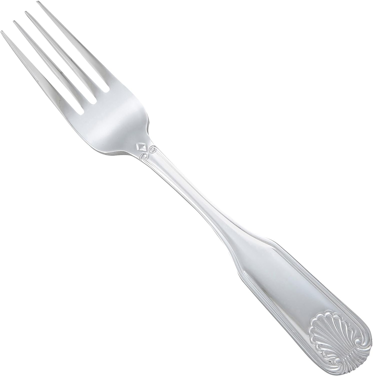 Winco 12-Piece Toulouse Salad Fork Set, 18-0 Extra Heavy Weight Stainless Steel,
