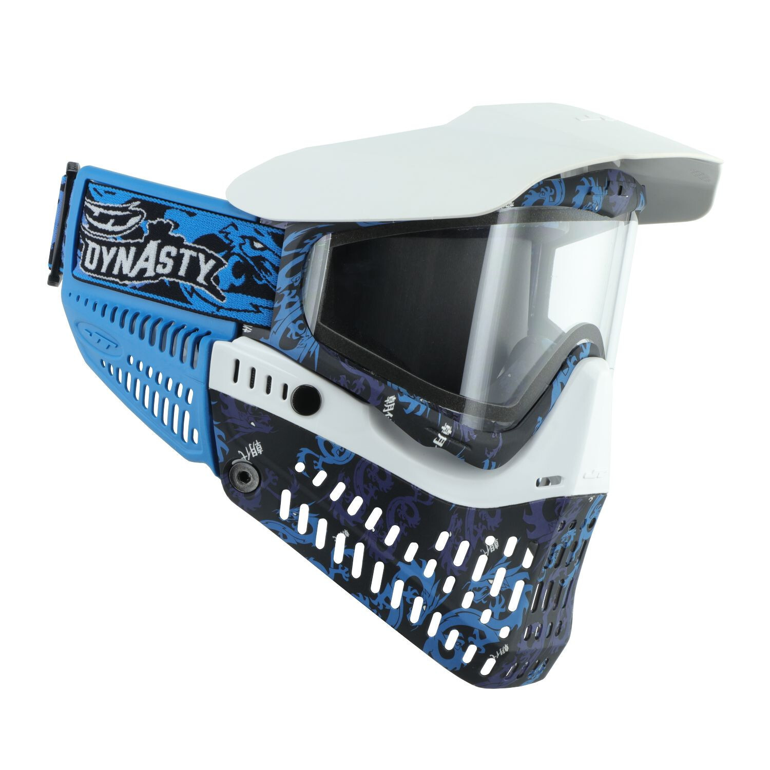 JT Proflex LE Paintball Mask – Dynasty White (White/Black) | Thermal Anti-Fog...