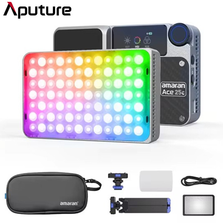 Aputure amaran Ace 25c Kit RGB Full Color On-Camera Led Video Light 2300K-10000K