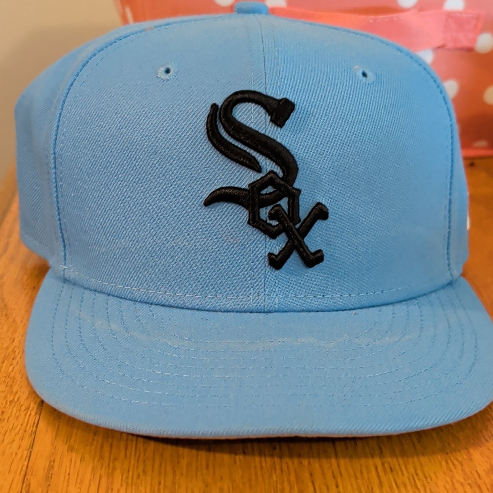 Chicago White Sox Light Blue and Black Baseball Hat Cap
