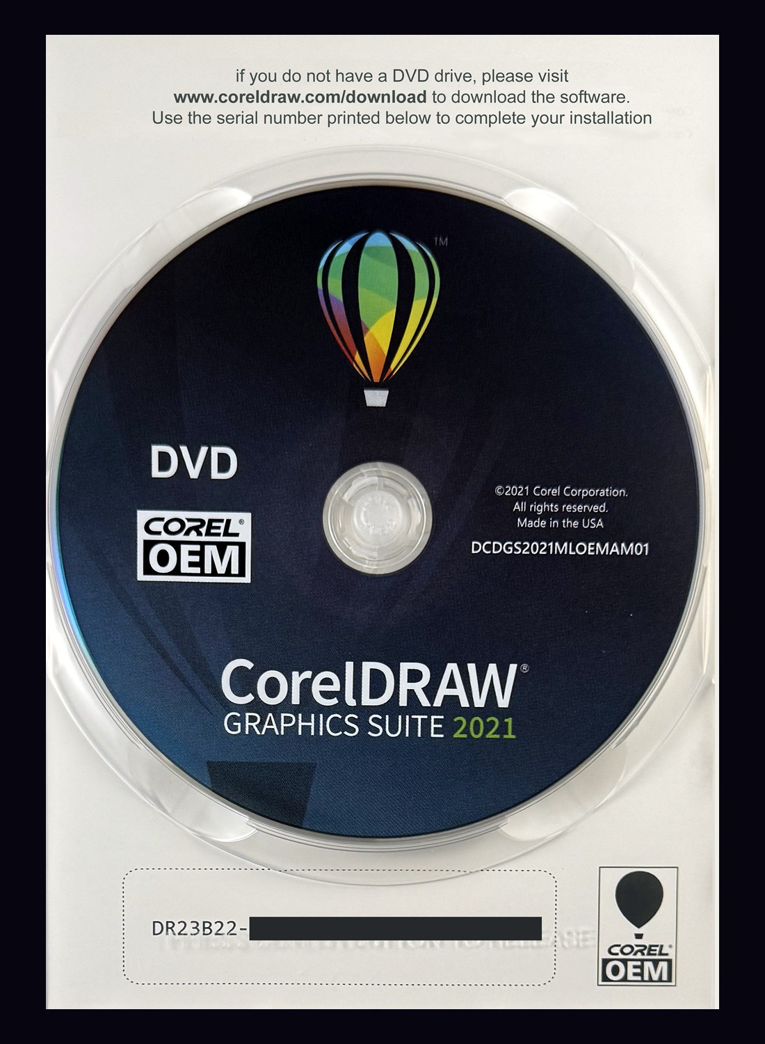 Video Studio Pro 2022 and CorelDraw Graphics Suite 2021 Bundle - Boxed Versions