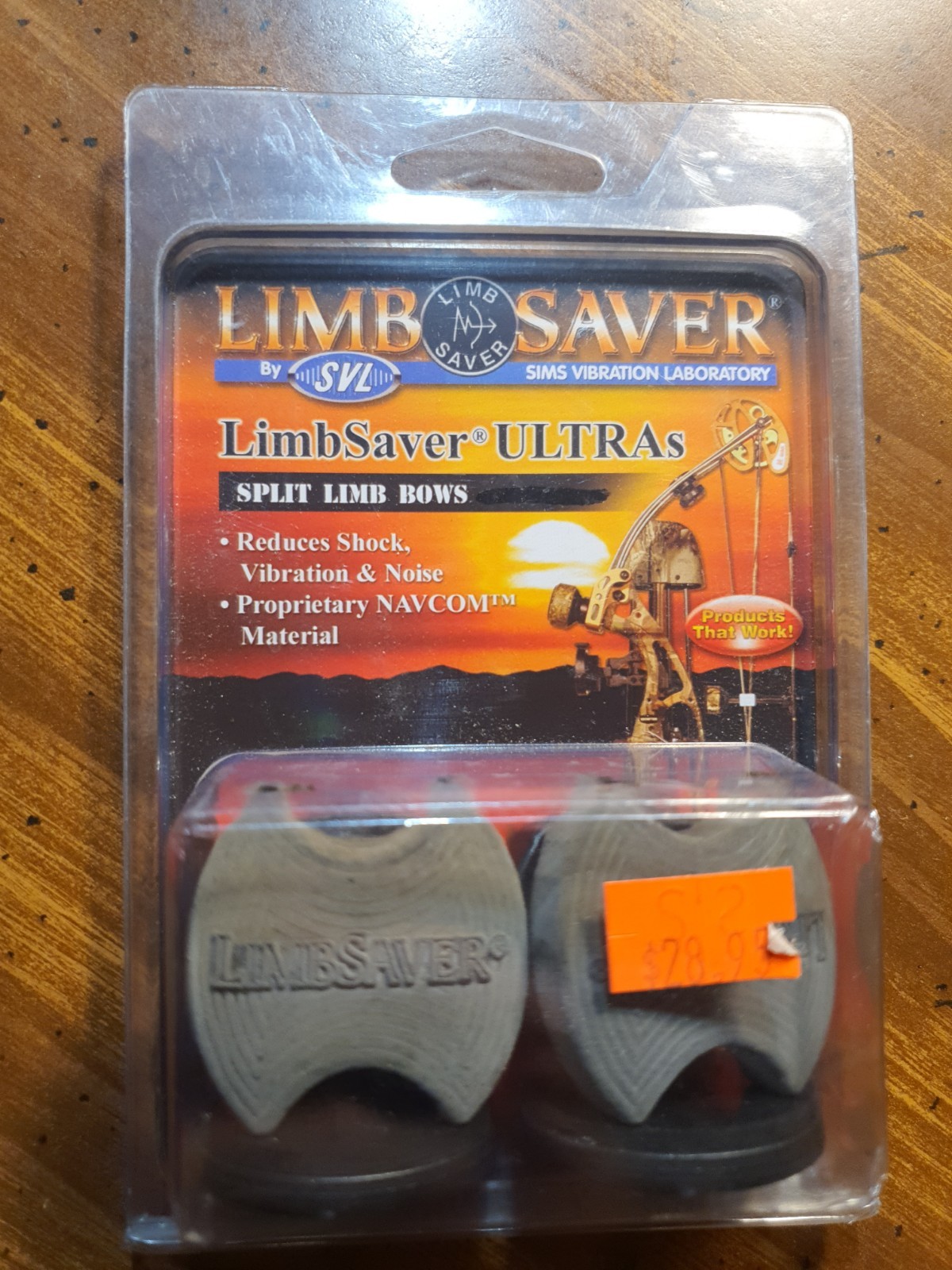 LIMBSAVERS ULTRA SIMS SVL Vibration Dampener Split Limb Bow Hunting USA