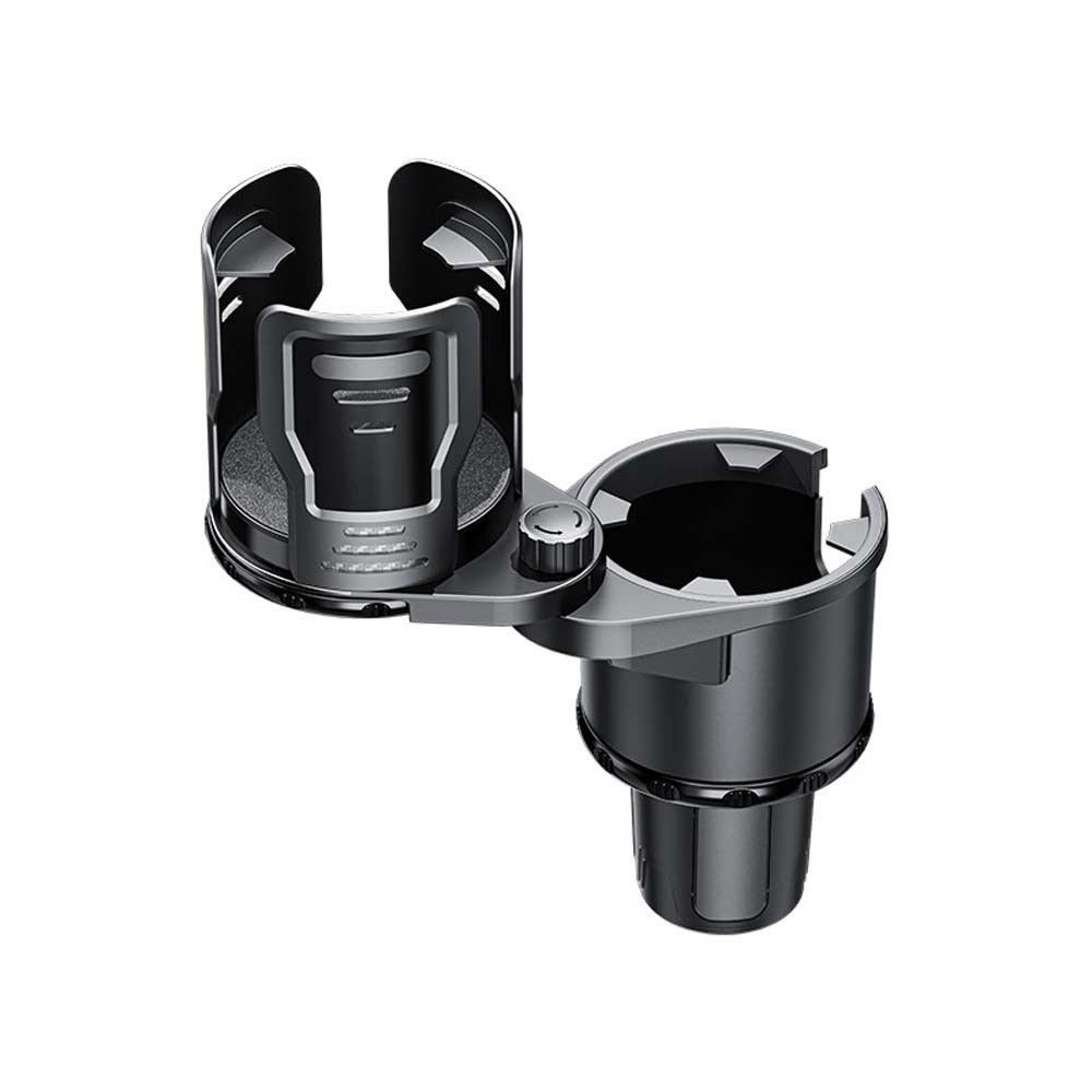 High Capacity Dual-Slot Car Cup Holder Expander Compatible with Universal Cars