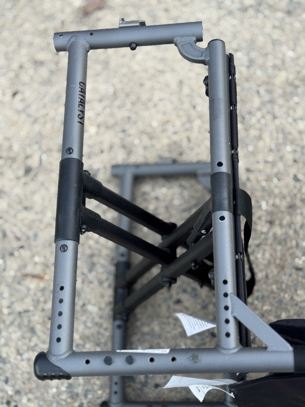 KI mobility Catalyst 5VX wheelchair Frame 18” Wide x 17” Deep