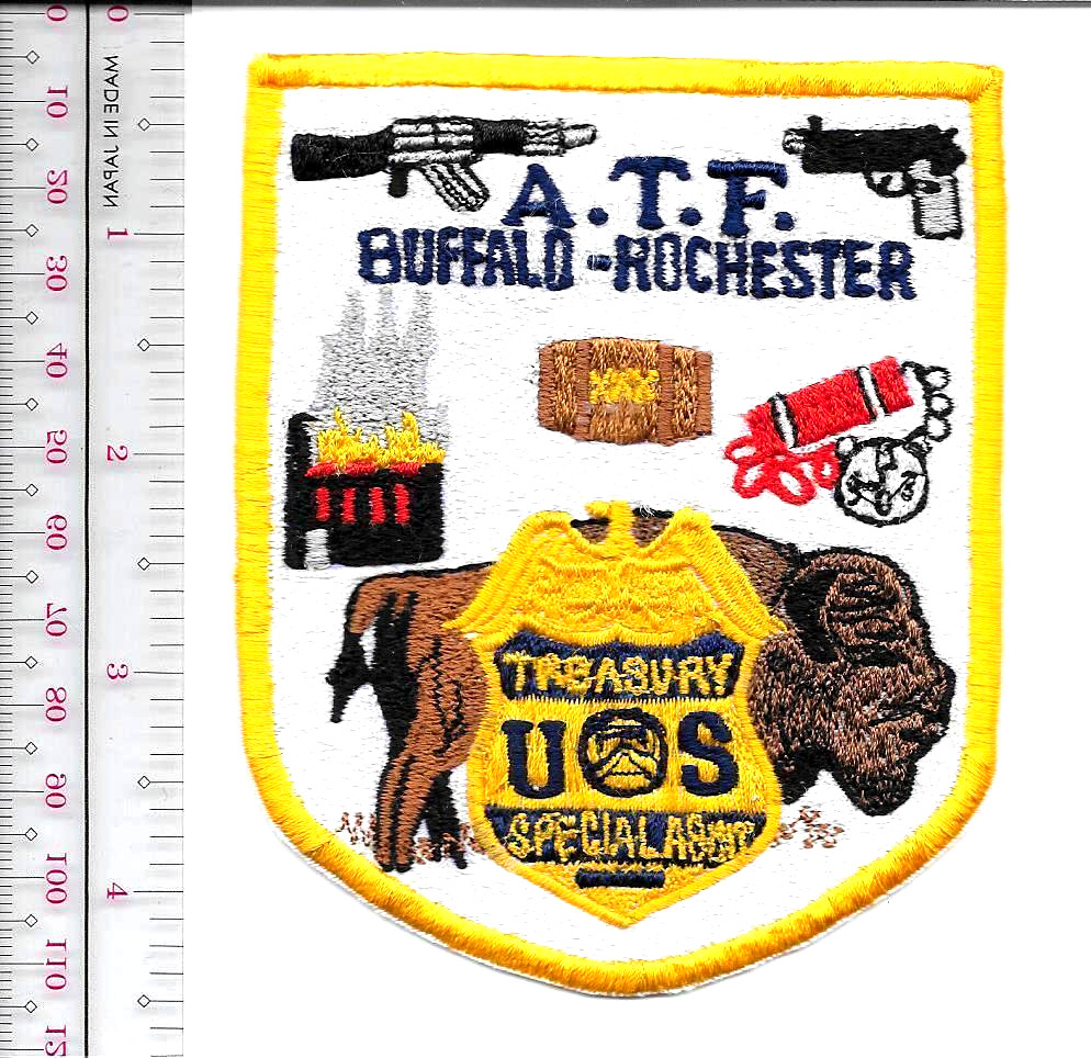 ATF New York State Buffalo & Rochester Treasury Field Office Agent NO TARIFF