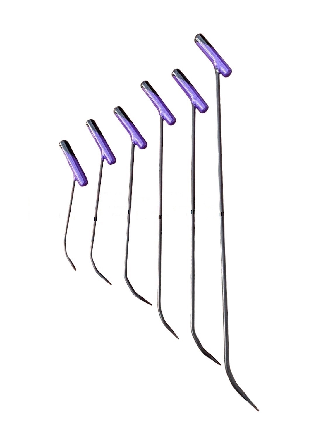 Cesme Set 6-Piece Spring Steel PDR Tool Set with Sharp Ends