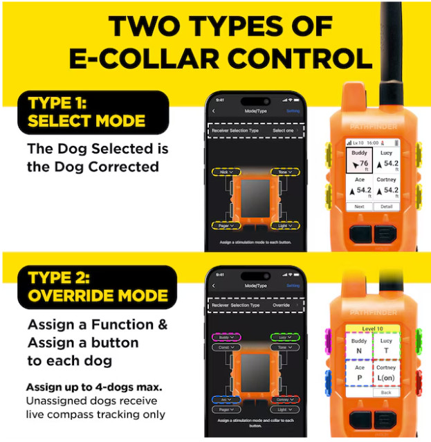 Dogtra Pathfinder2 Mini Compass - Handheld GPS Dog Tracking and Training System