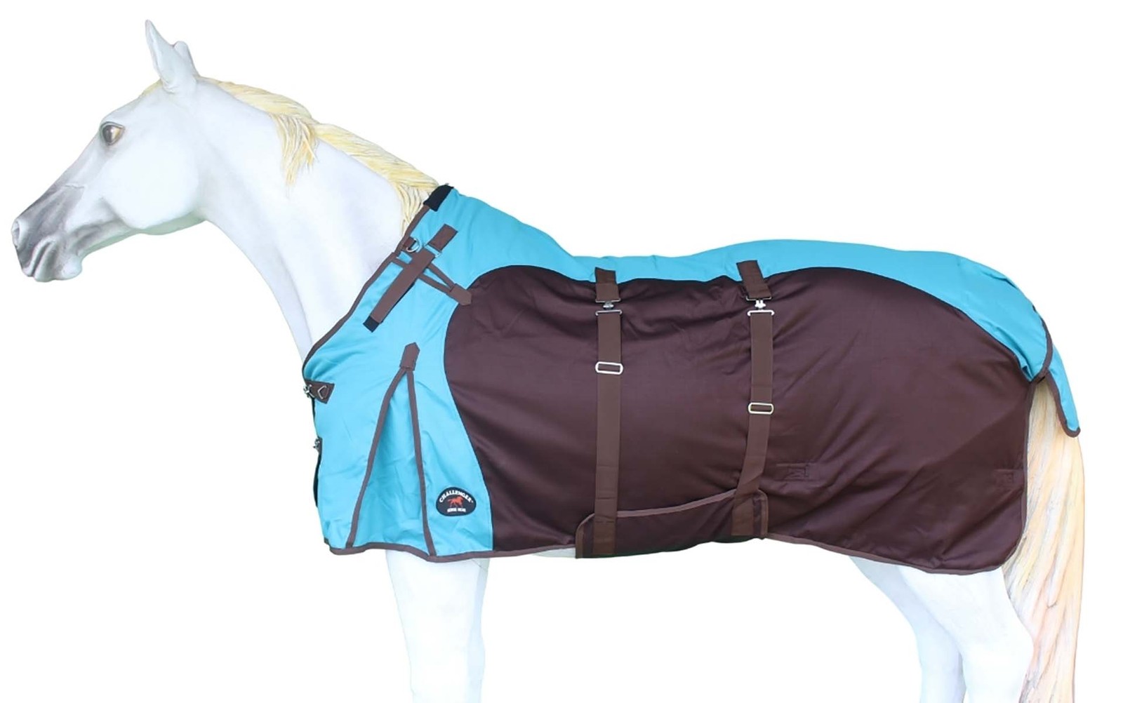 Challenger 1200D Turnout Lightweight Bellyband Rain Horse Winter Blanket Sheet