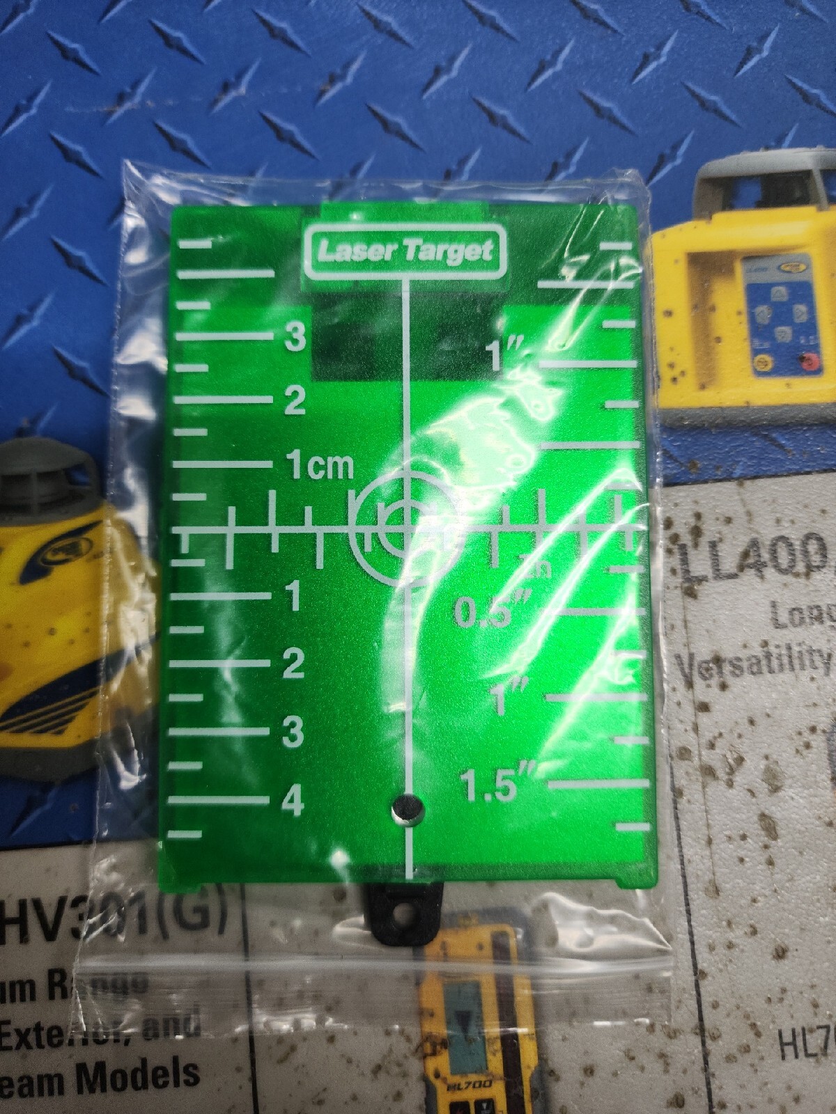 Green Magnetic Laser Ceiling Target