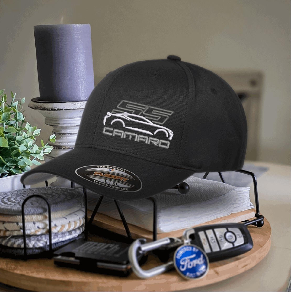 SS Camaro - Custom Made-To-Order Embroidered Flexfit or Snapback Hat