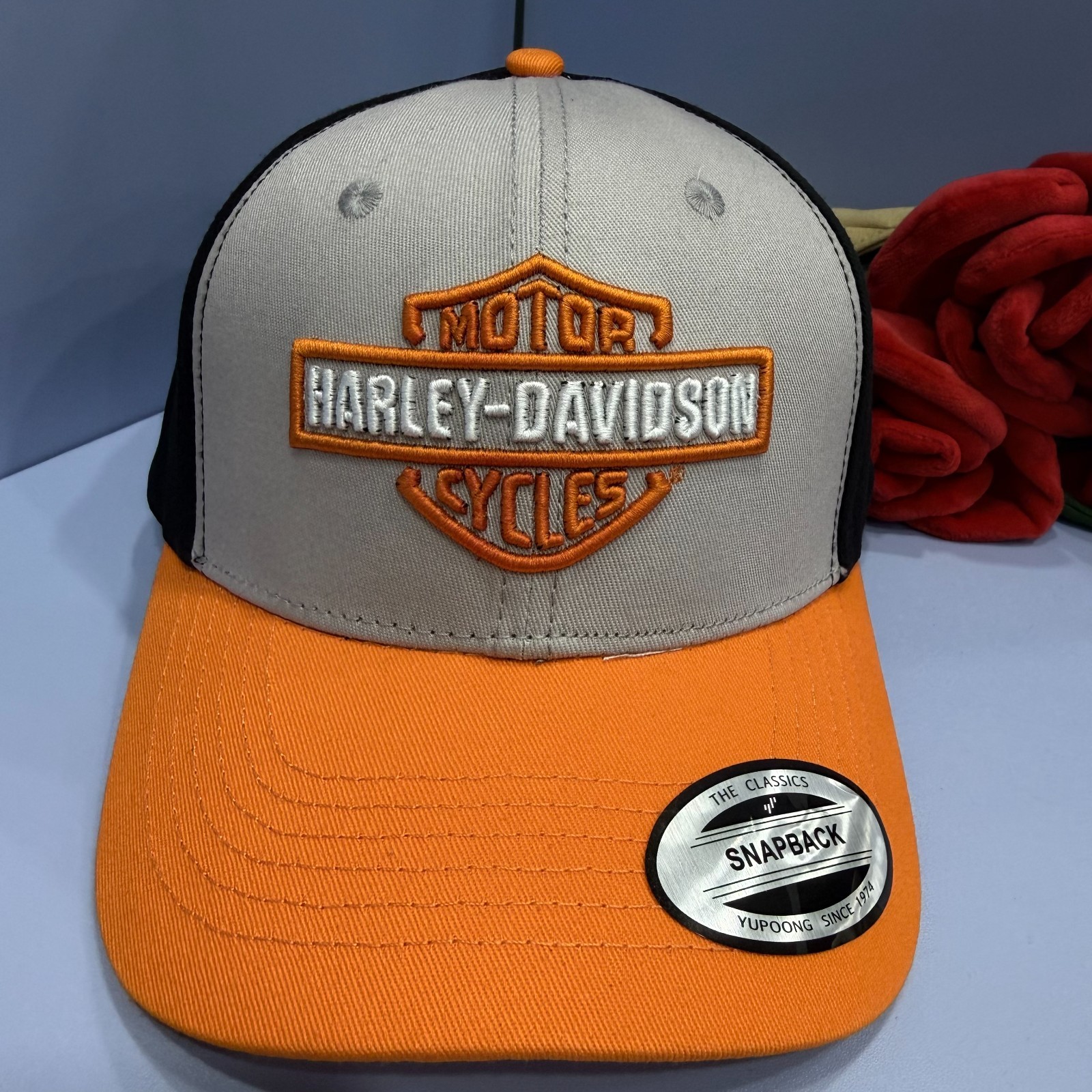 Harley-Davidson Motorcycle Racing SNAPBACK Adjustable Men's Baseball Cap Hat NEW