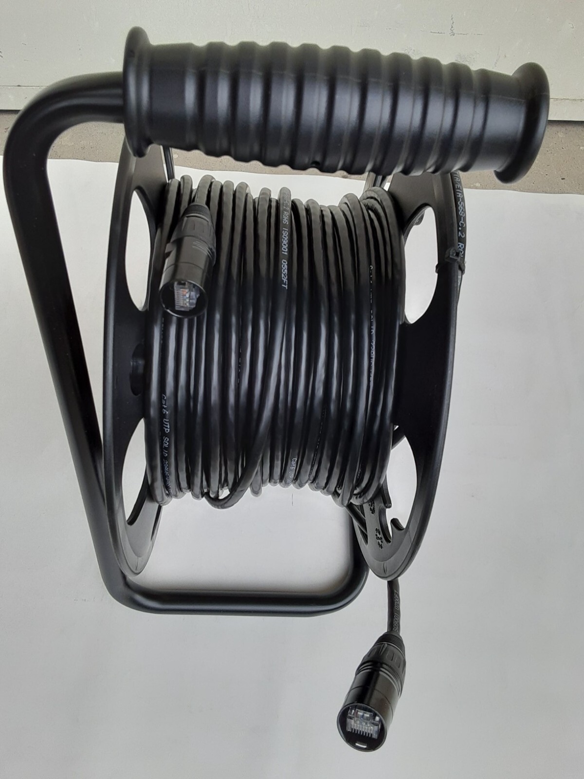 PRO CAT6 Tactical UTP  w/Neutrik Ethercon Digital Cable on reel 150ft
