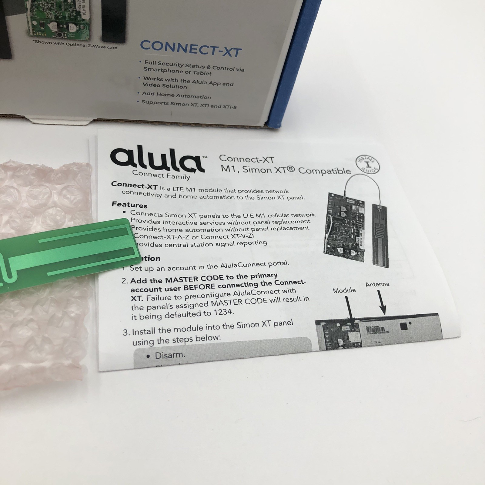 Alula Connect-XT-V LTE M1 VZ Data Alarm Communicator Simon XT Alarm Panels