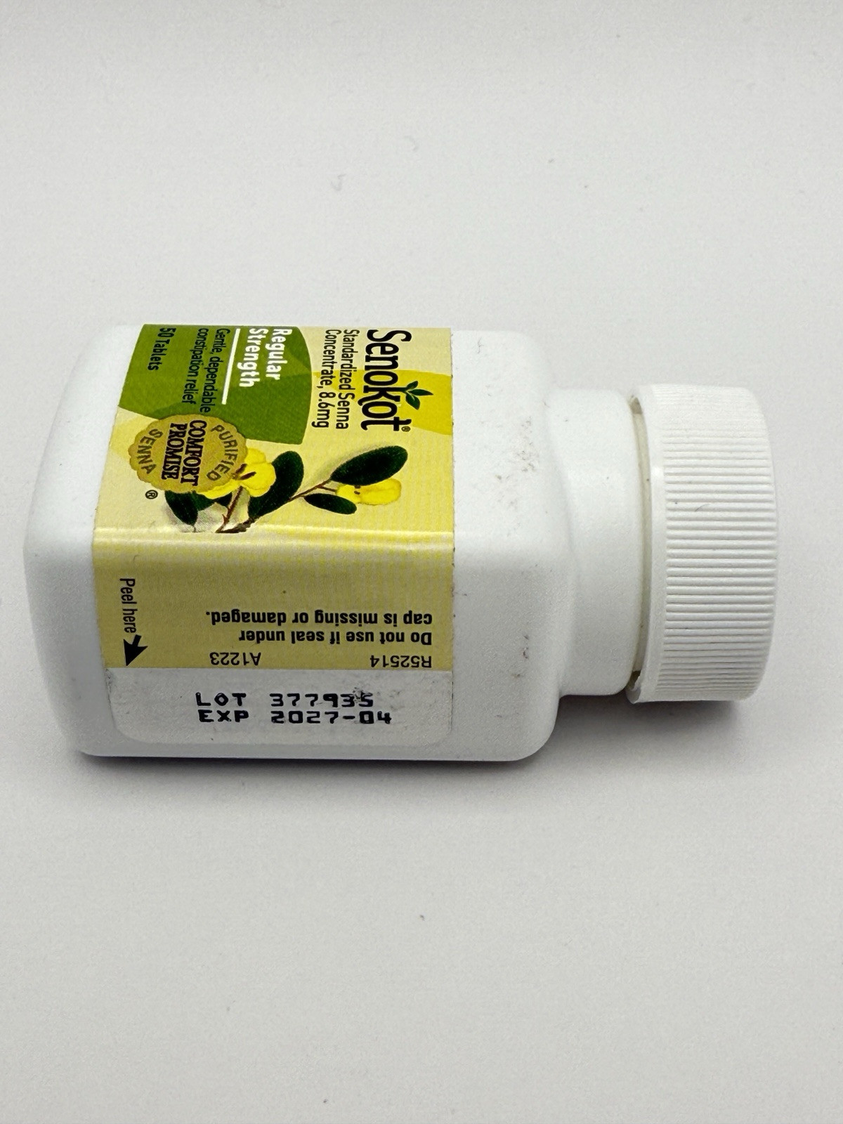 Regular Strength Constipation Relief 50 Tablets Exp 4/2027