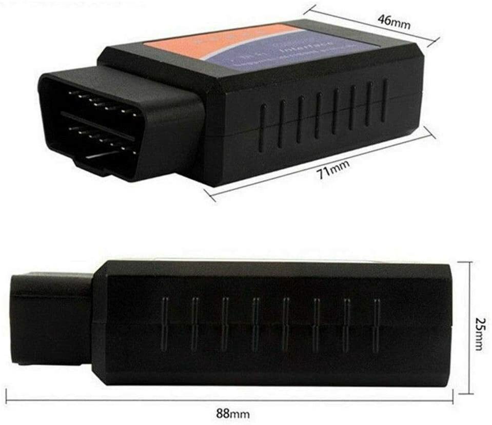 Bluetooth OBD2 OBDII Car Diagnostic Scanner Auto Fault Code Reader Tool ELM327