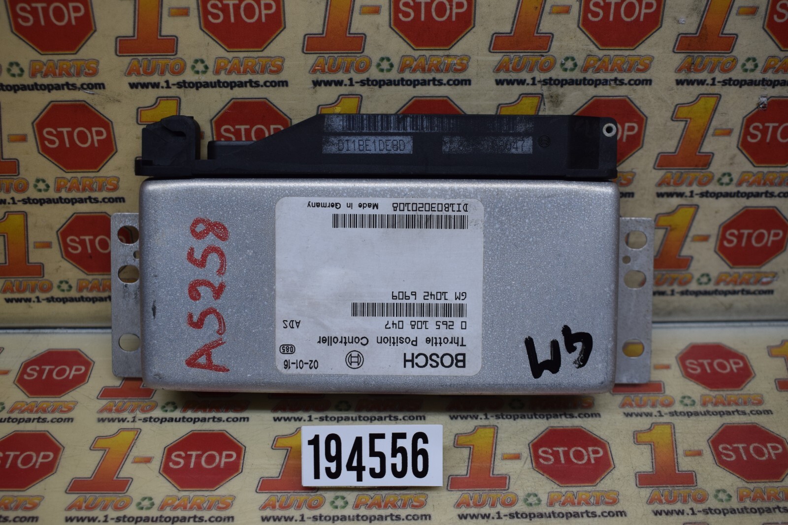 2000-2002 CHEVROLET CAMARO THROTTLE POSITION CONTROL MODULE 10426909 OEM
