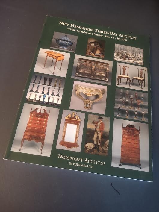 Northeast auction catalog: New Hampshire Three-day auction May 18-20, 2001