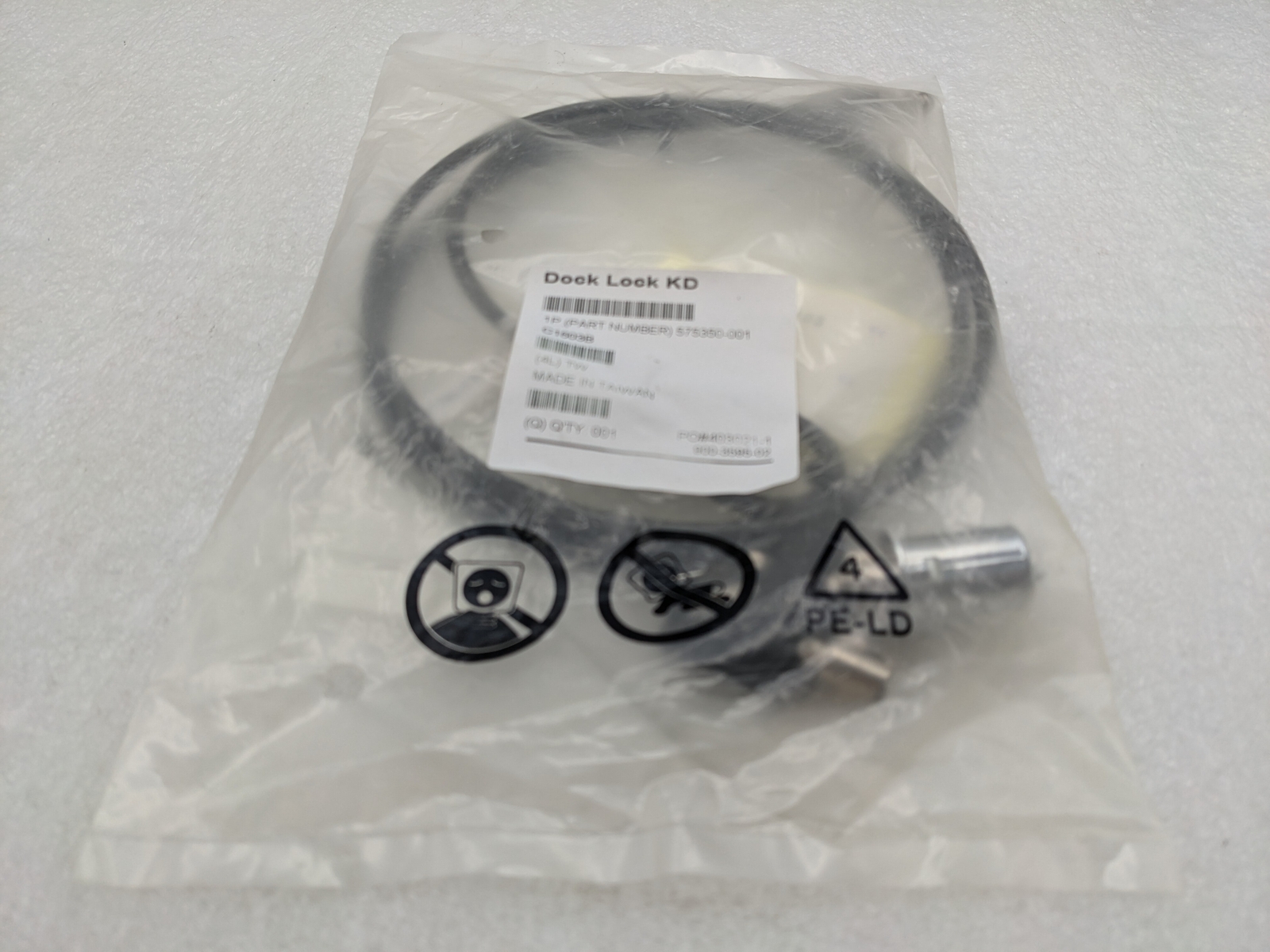 HP 575350-001 Docking Station Cable Lock