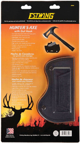 Estwing Hunters 7.25" Forged One-Piece Construction Axe Head Rubberized Handle