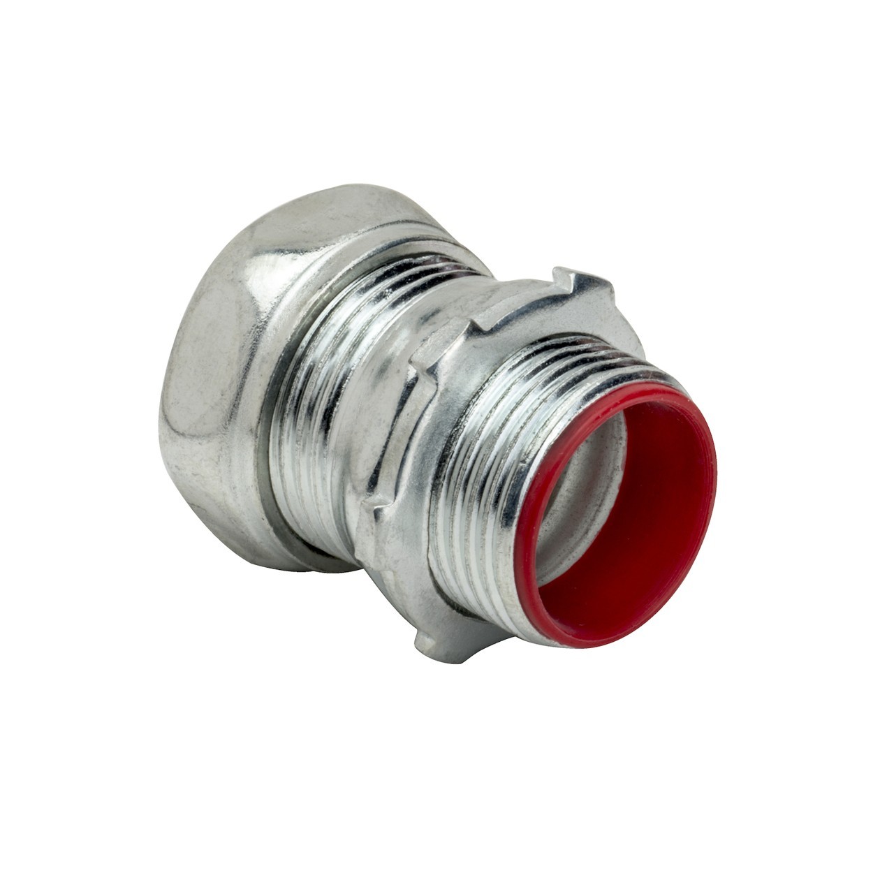Southwire 660SI 4" Steel EMT Connector with Insulated Throat (Pack of 12)
