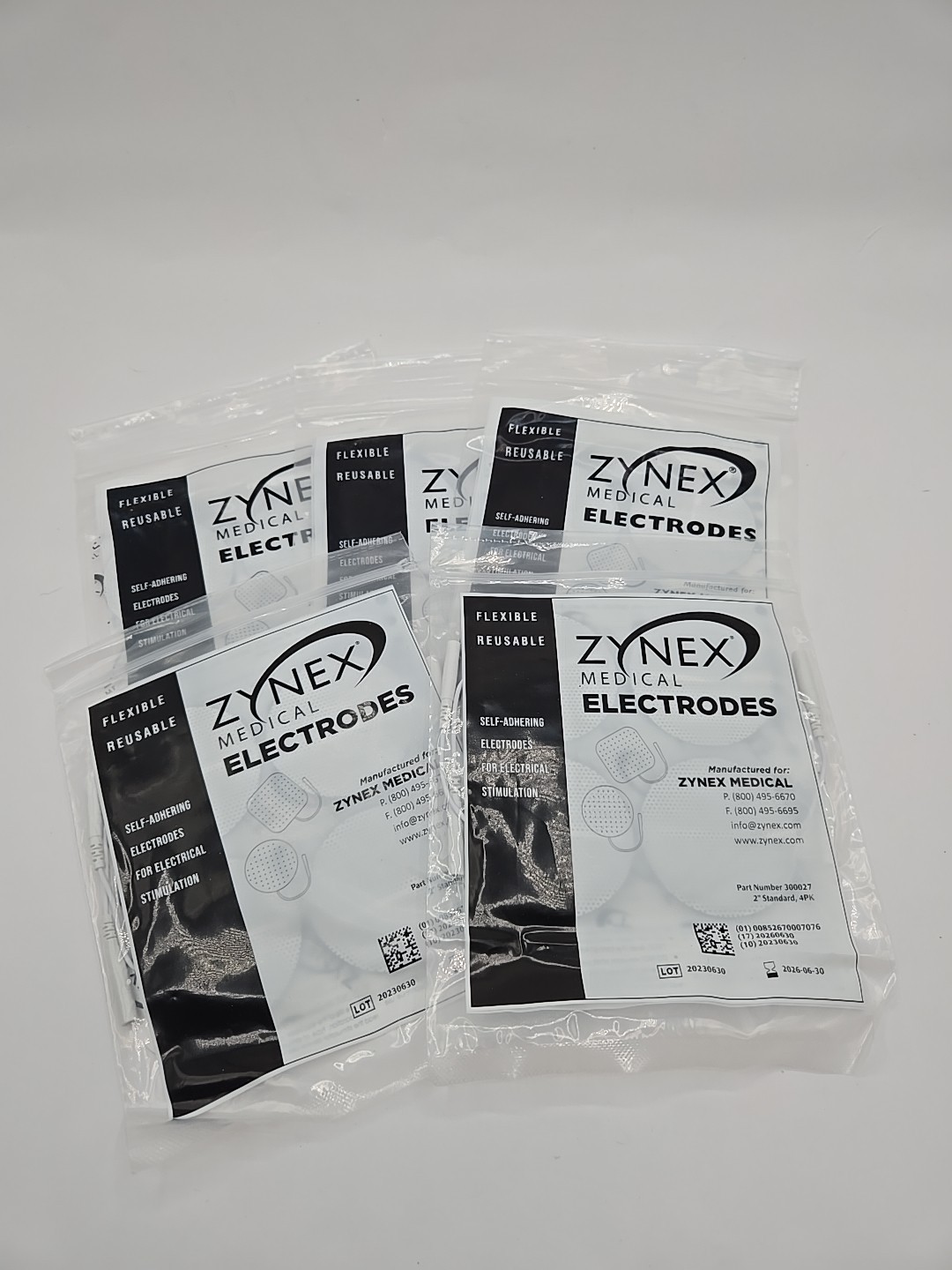 Electrodes 5 PKs Of 4  for Zynex  BRAND NEW