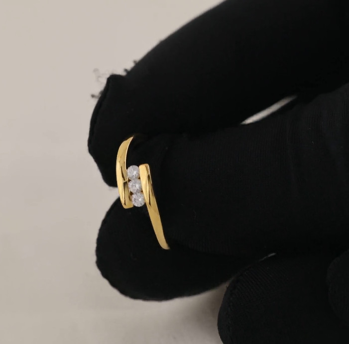 Lab Created Diamond Womens Cute Small Adjustable Toe Ring 925 Silver Bridal Gift
