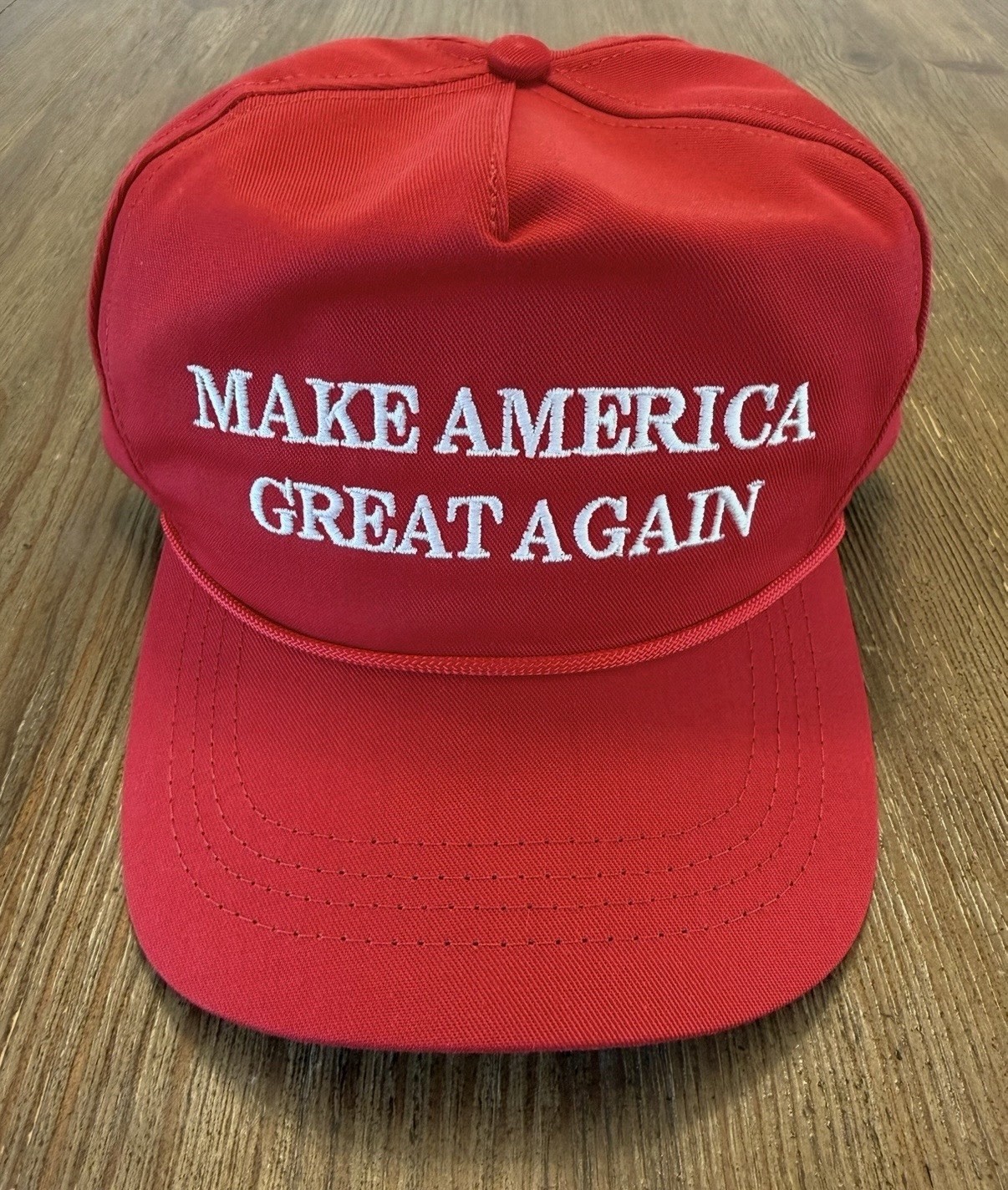 Official 2016 Cali-Fame MAGA Hat Make America Great Again Red Made in USA New