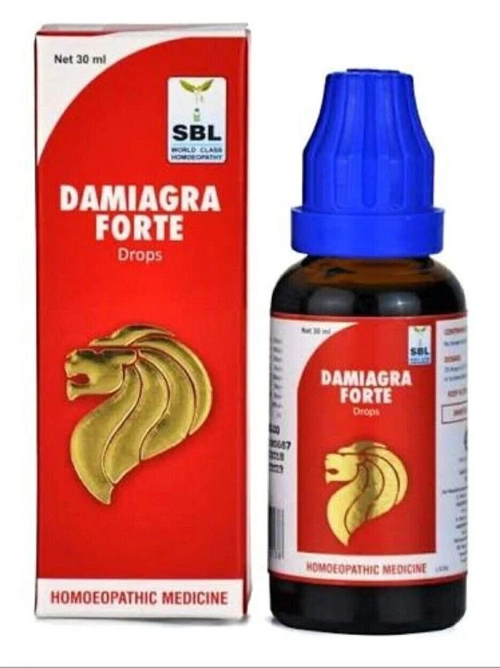 SBL Damiagra Forte Drop Each (30 ml X 5) for Adult Free Shipping Expiry 2027