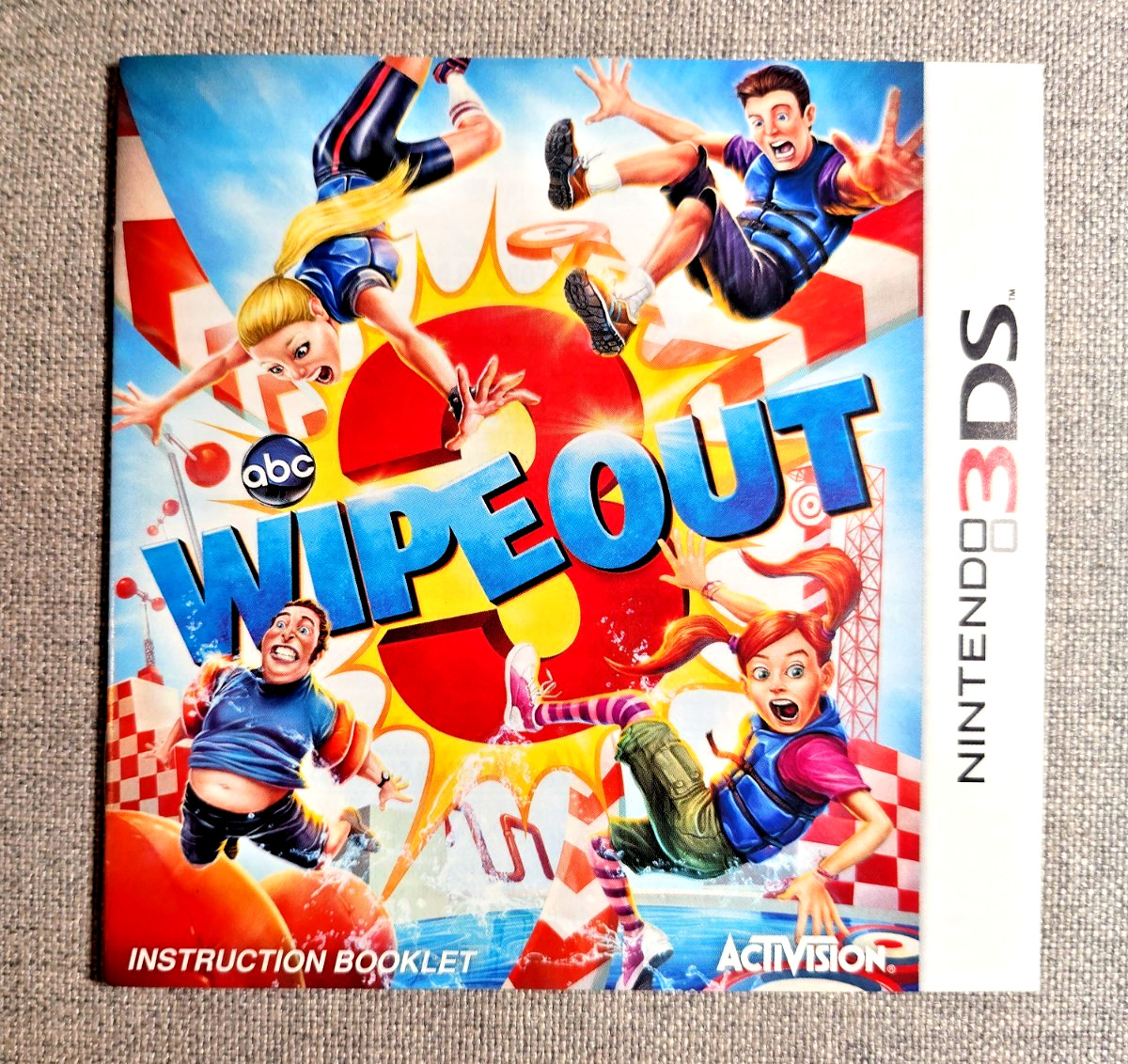 Wipeout 3 - Insert Art Only - Nintendo 3DS