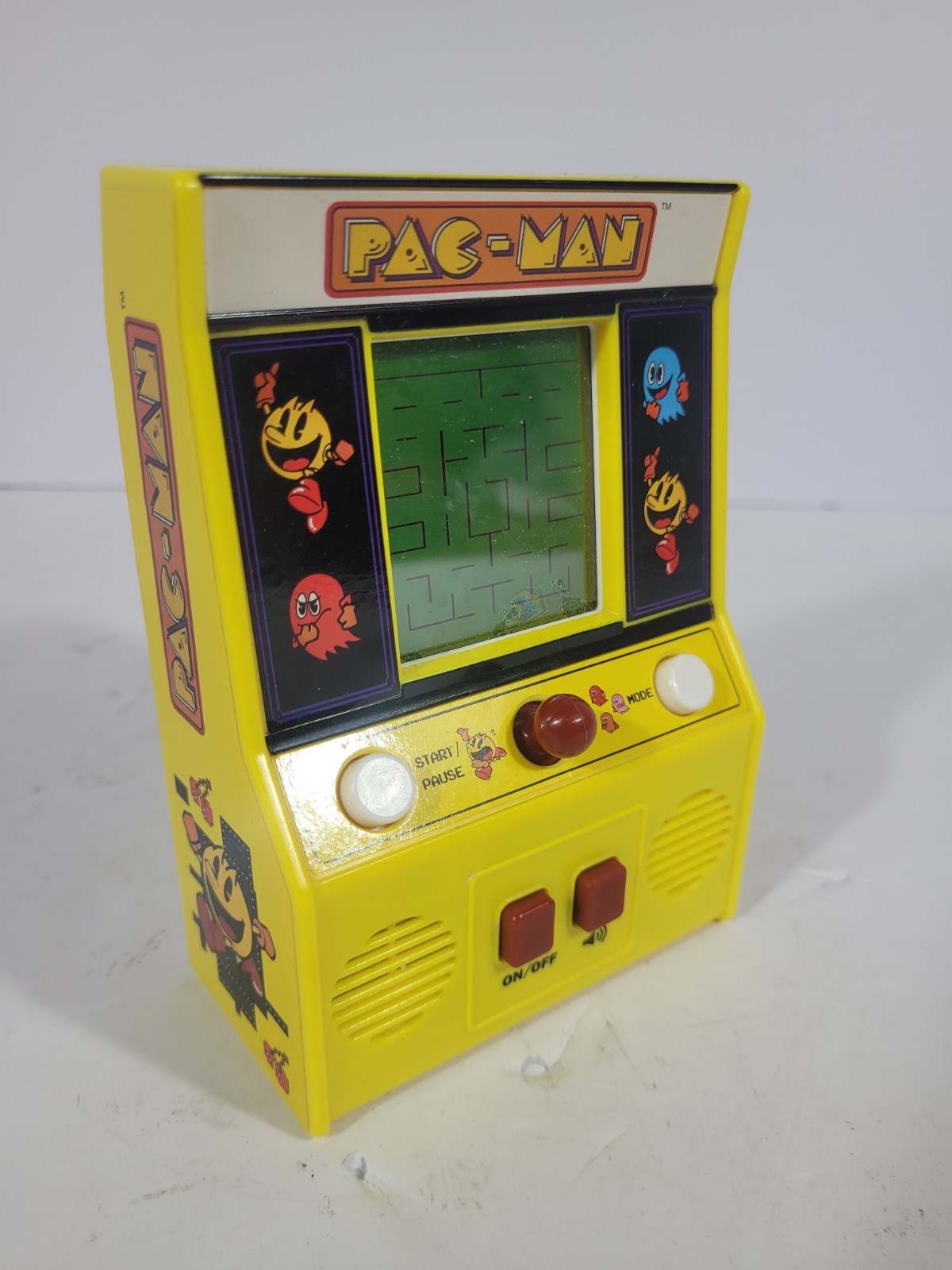 Vintage Bandai Namco Pac-Man Mini Arcade Game;  Tested And Working Ships Free