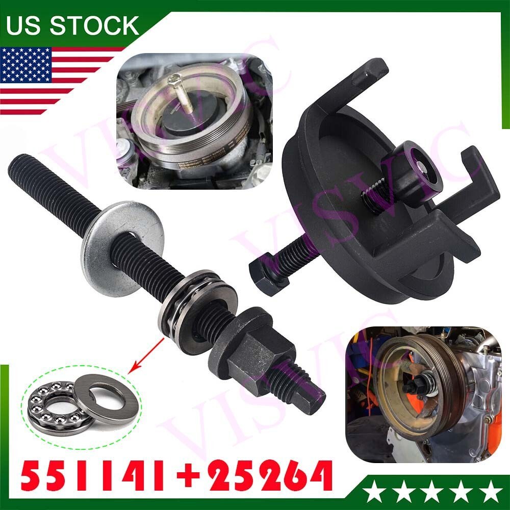 25264 Harmonic Balancer Puller & Harmonic Balancer Installer For GM LS Engine