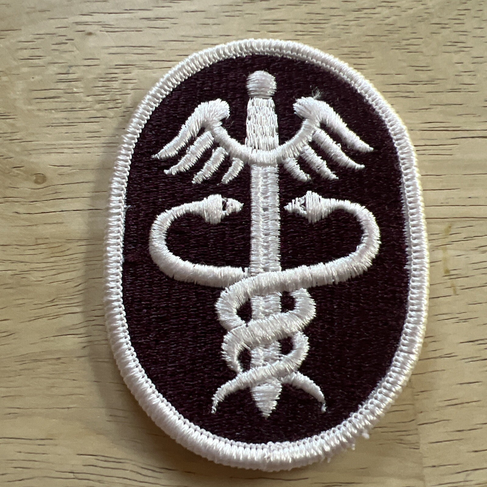 Military Shoulder Patch - US Army Health Services Command - Sew-On - NEW