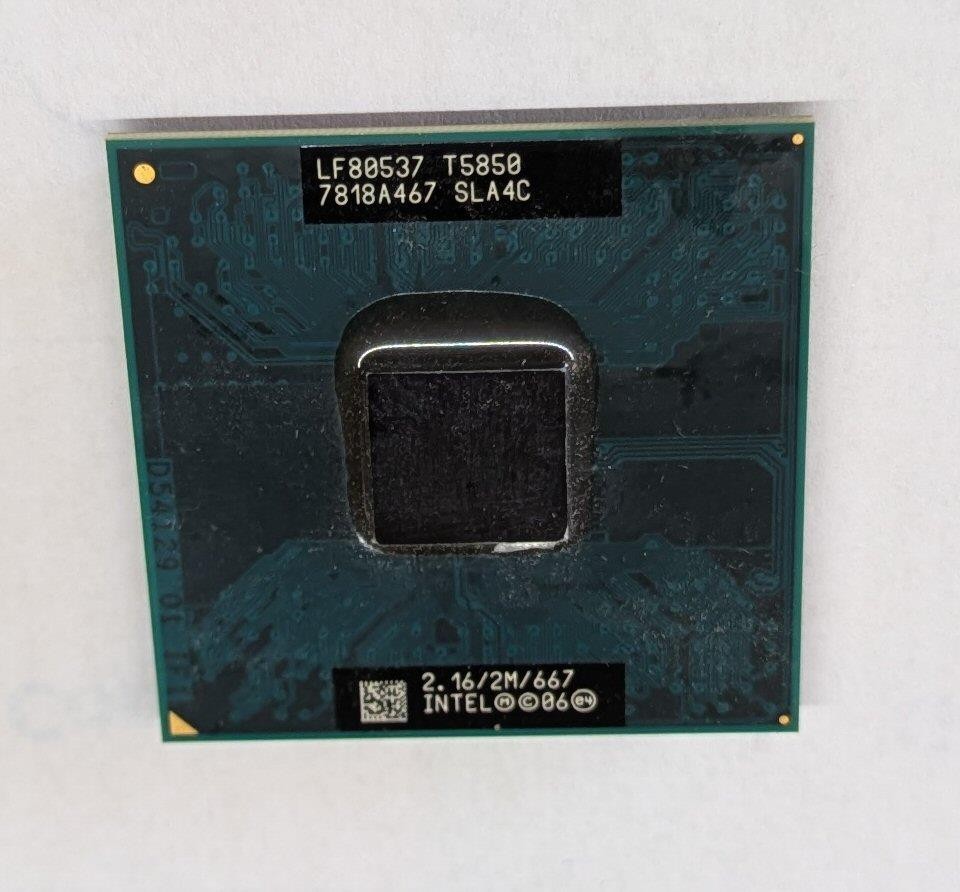 Intel Core 2 Duo T5850 SLA4C 2.16ghz CPU