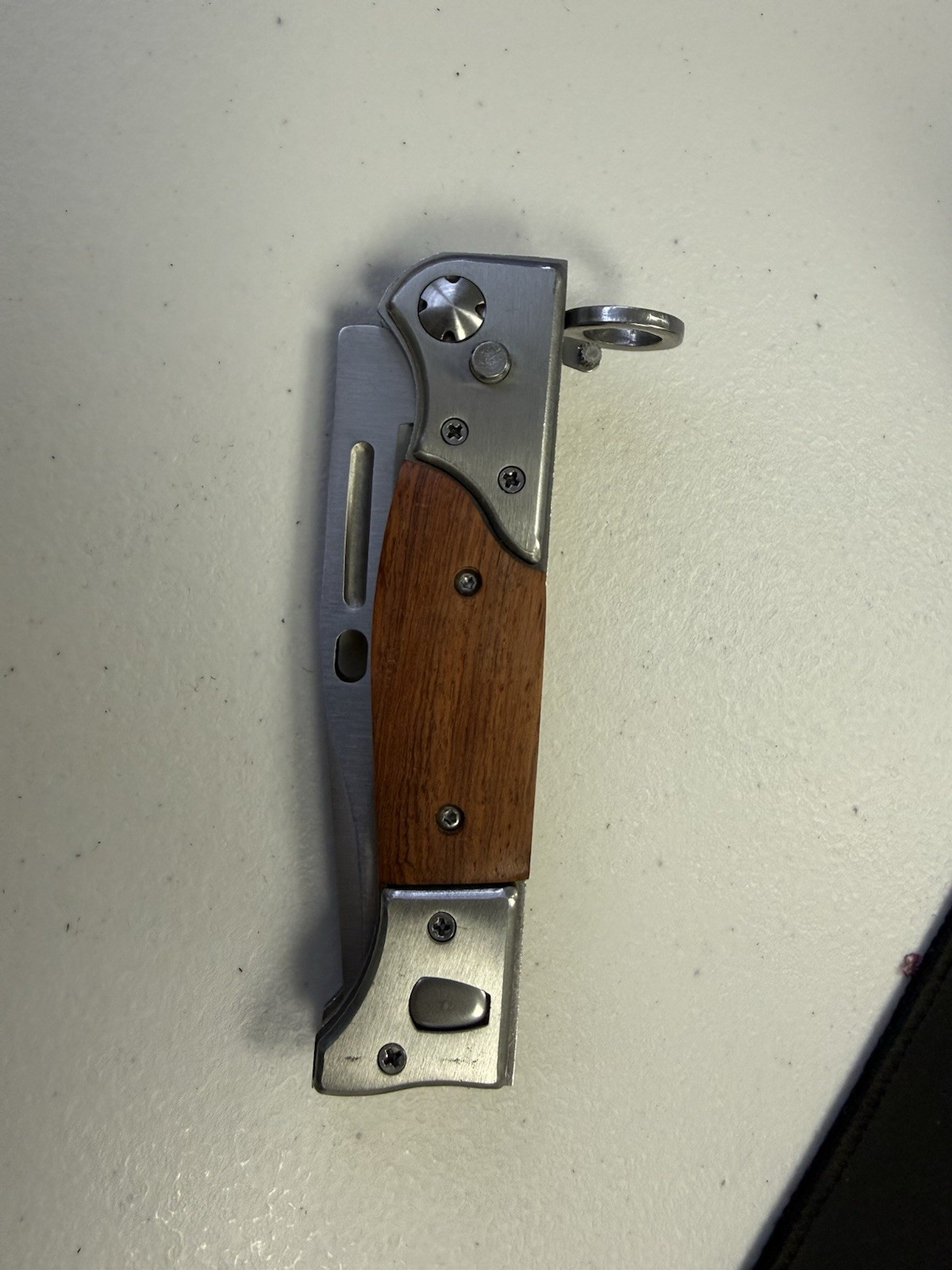 AK-47 CCCP  Pocket Knife and Case Holster - Brand New