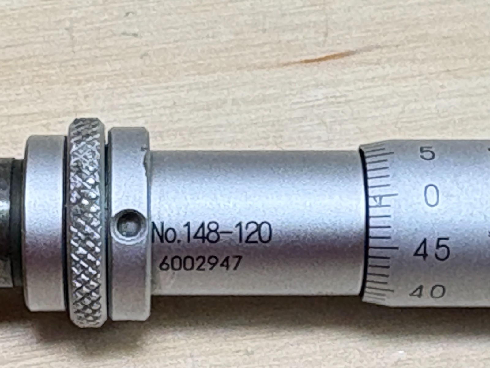 Mitutoyo 148-120 Micrometer Head, Standard Small