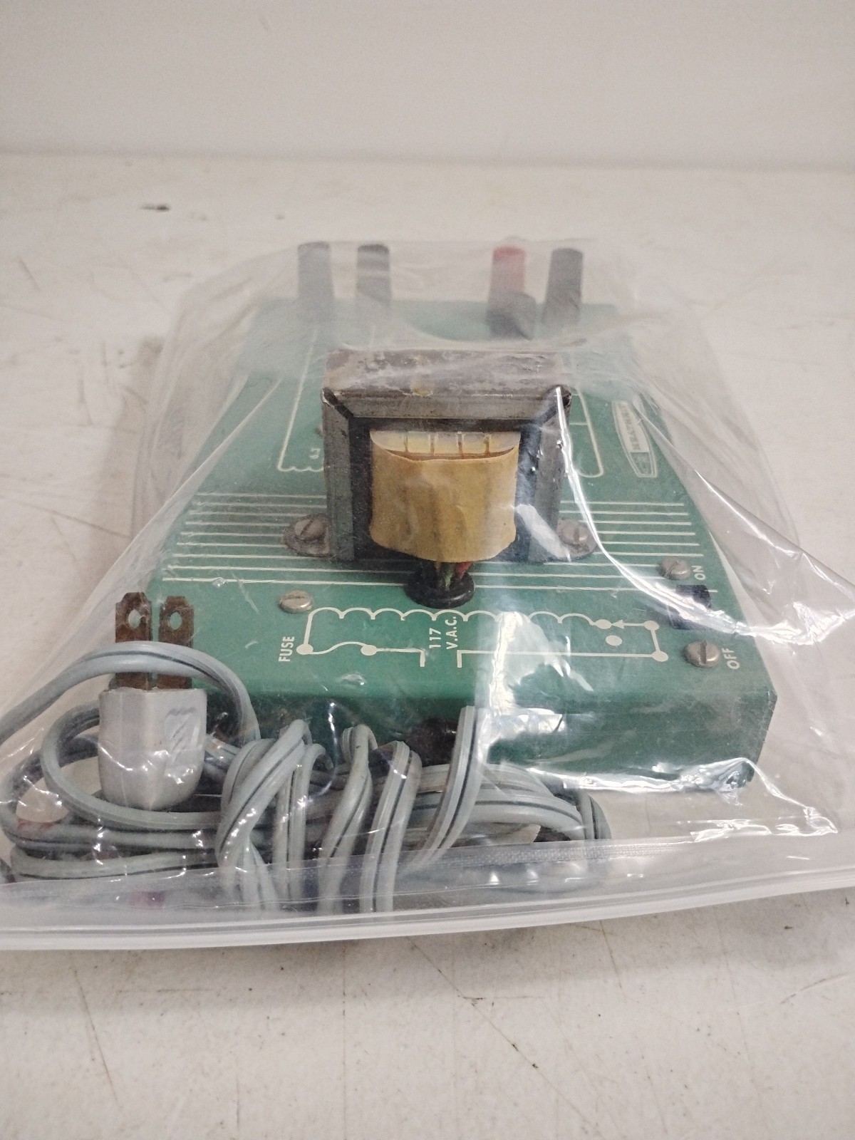 Vintage Heathkit EF-1 VTVM Applications Kit Wiring Board Untested