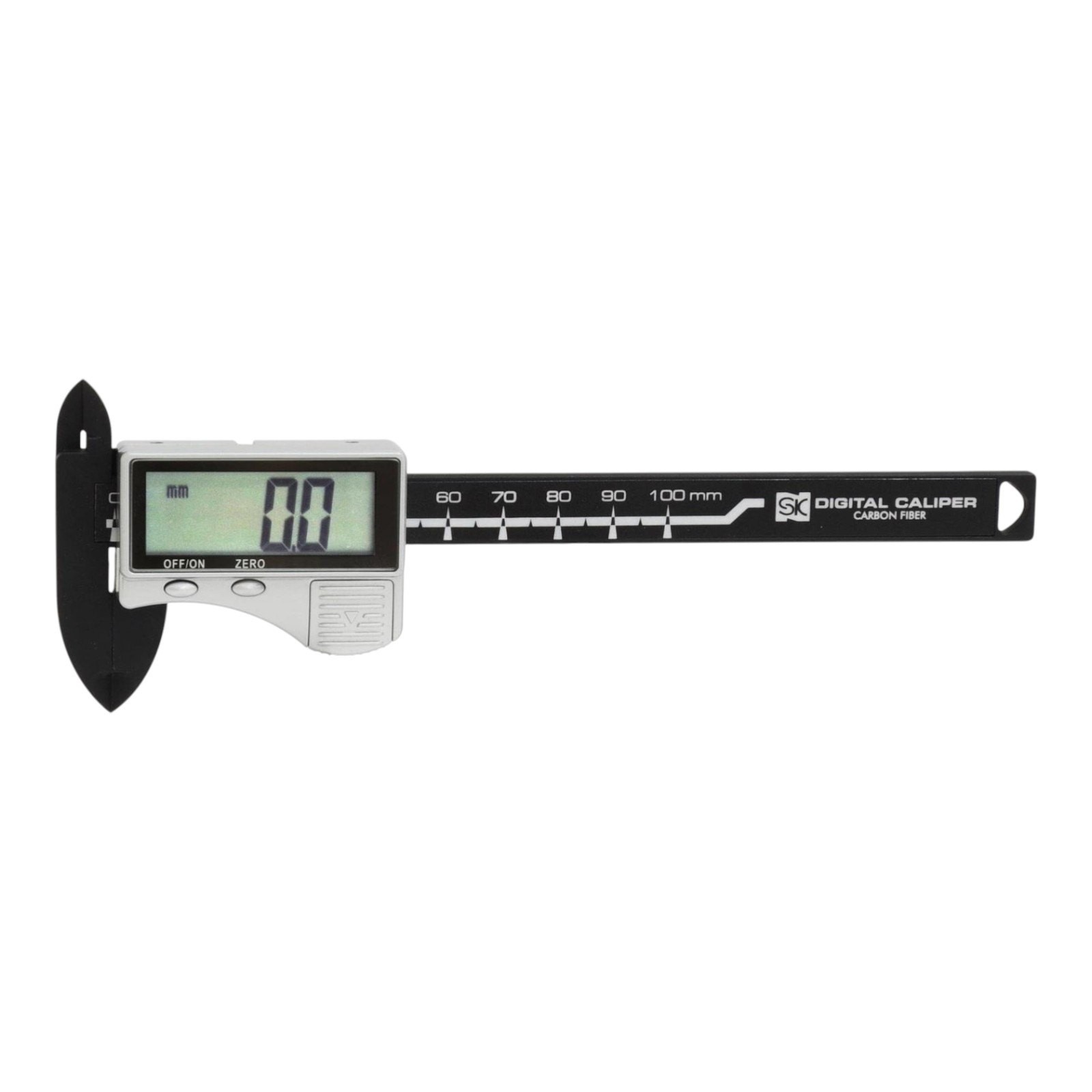 Niigata Seiki Carbon Fiber Digital Caliper 0-100mm, LCD, Lightweight, New