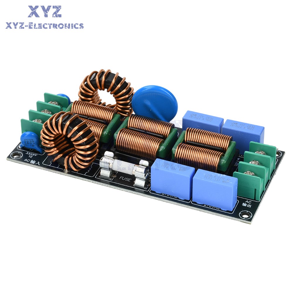 AC110-250V 4level Audio Power Supply EMI Electromagnetic Interference filter 16A