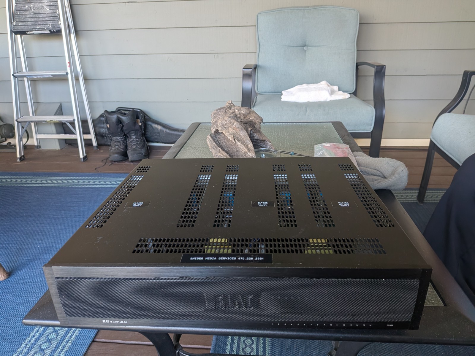Elac IS-AMP1650-BK 16 x 50W Multi-Zone Amplifier - Black