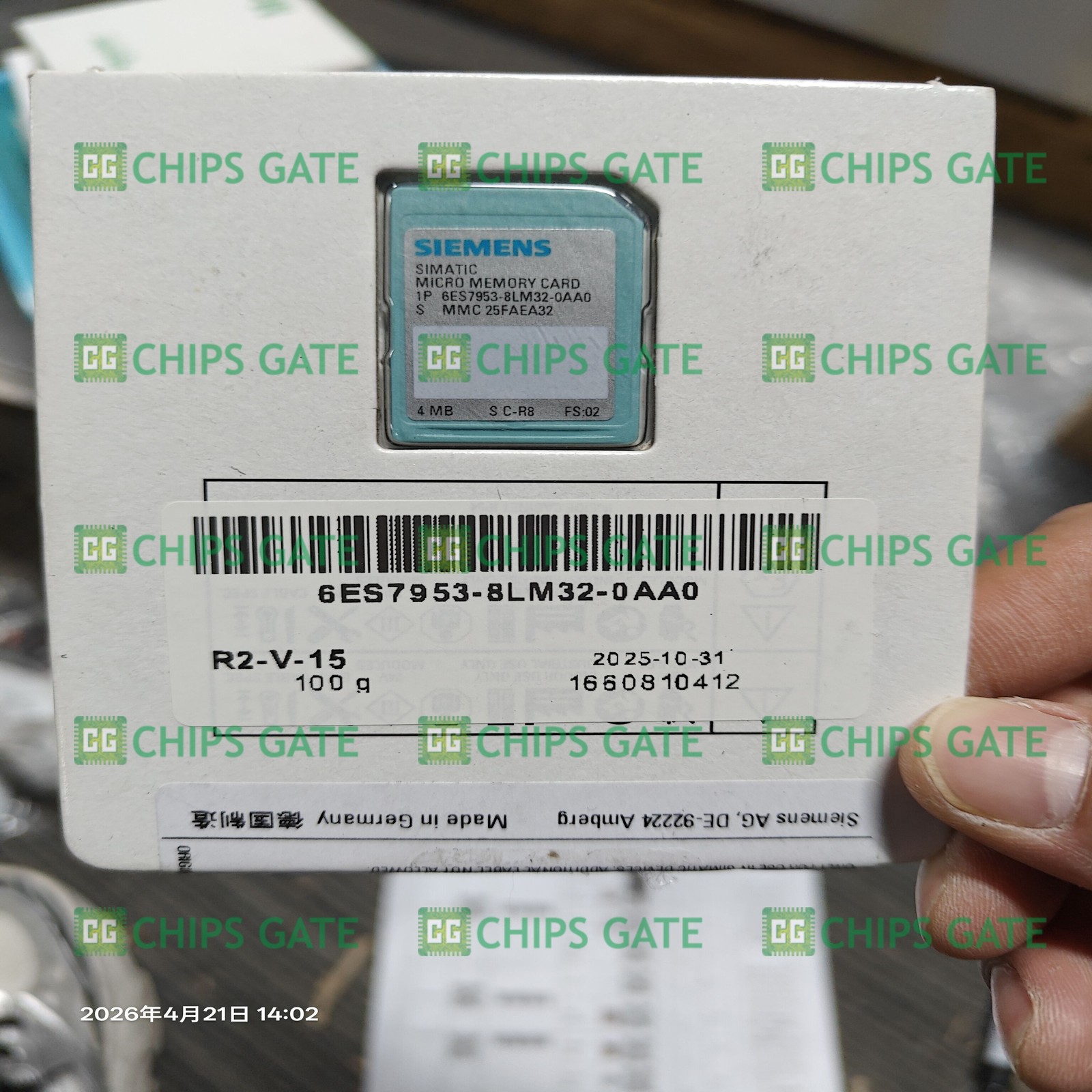 1pcs NEW SIEMENS 6ES7953-8LM32-0AA0